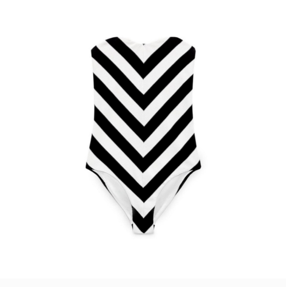 Zara Striped Barbie™ Mattel Swimsuit - Picture 9 of 16